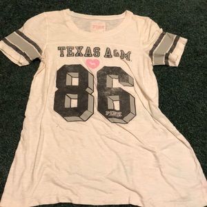 Pink Texas A&M shirt
